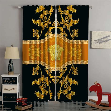 versace home sale|versace curtains for living room.